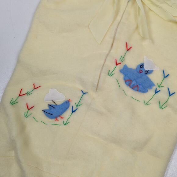 Vintage Nod-Togs Sleep Sack Yellow Fuzzy Bird Hooded Baby - Picture 2 of 5